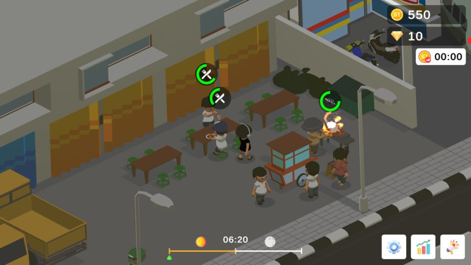 Asian Food Cart Tycoon Screenshot 2