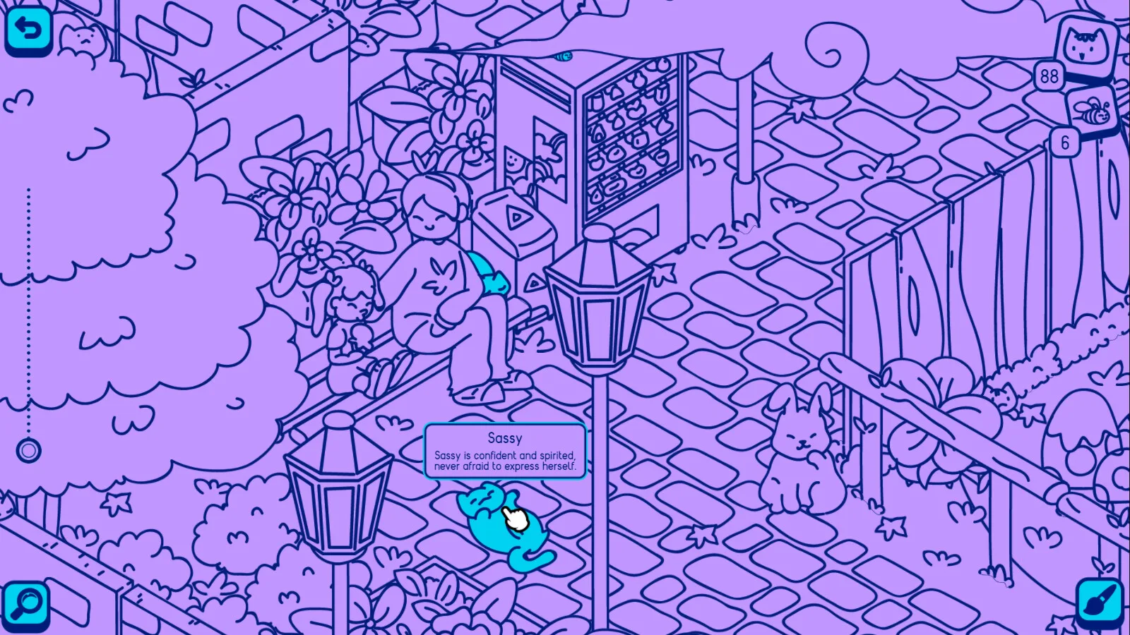 Cats and Seek at Dino Park Screenshot 1